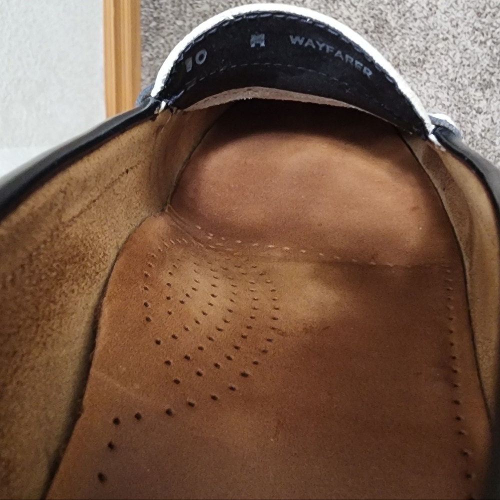 G.H. Bass & Co. Black and White Loafers - Picture 9 of 9